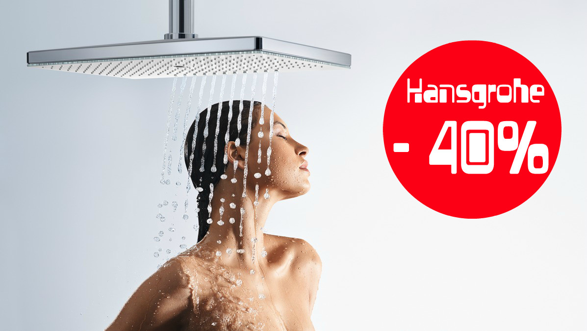 Акция Hansgrohe! - 40% на всё!