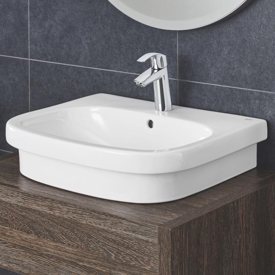 Grohe Euro Ceramic 3933700H раковина накладная 60 см альпин-белый