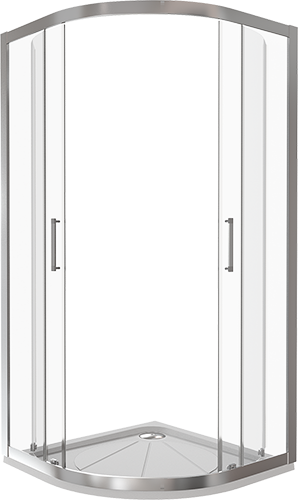 Bas Latte R-80-C-WE душевое ограждение 80*80*185 ЛА00001