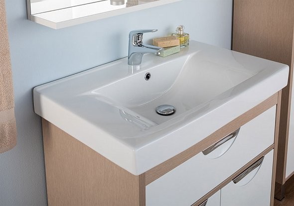 Aquanet Гретта 75 тумба с умывальником 00212748 напольная