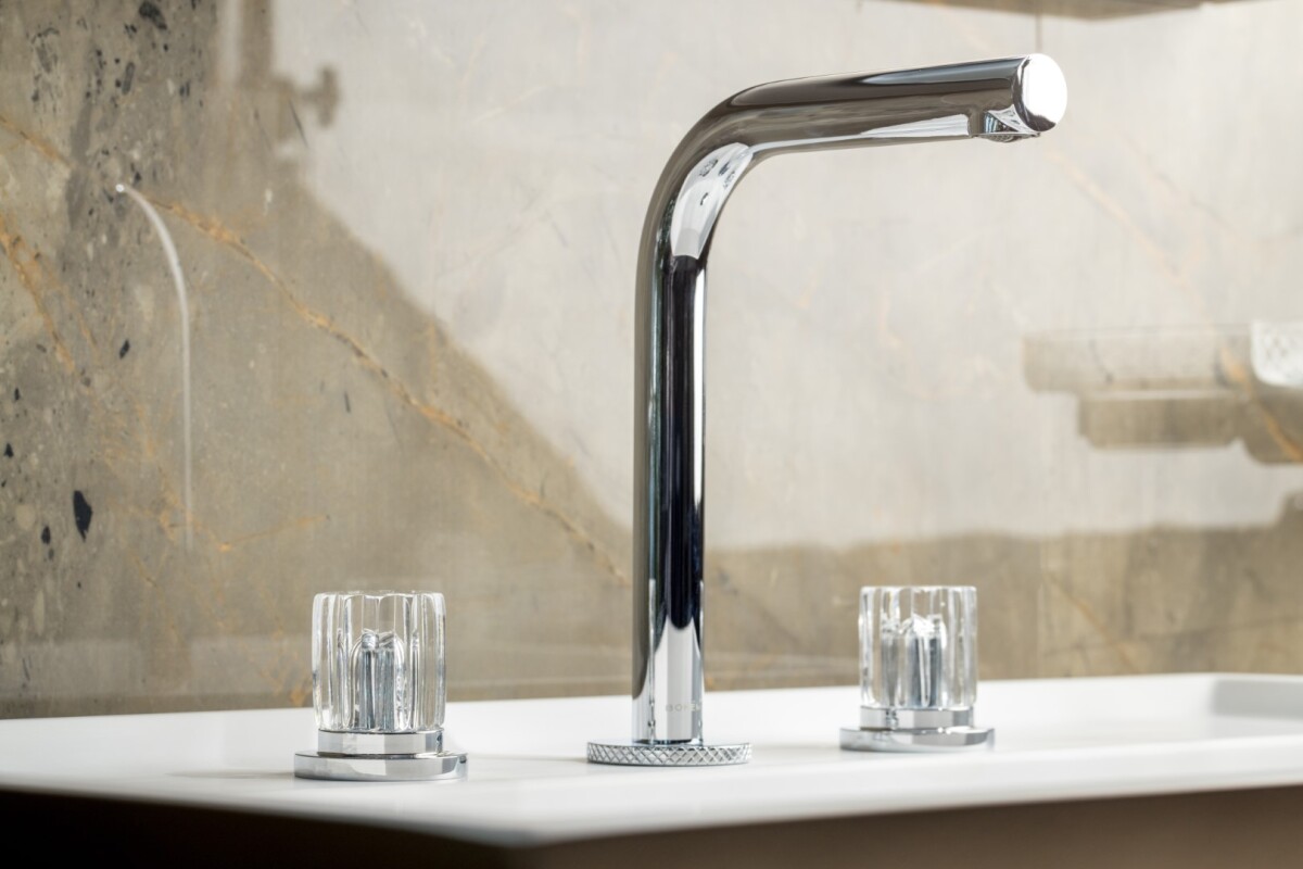 Смеситель для раковины на 3отв. Boheme Elegante Хром 152-CR-EL