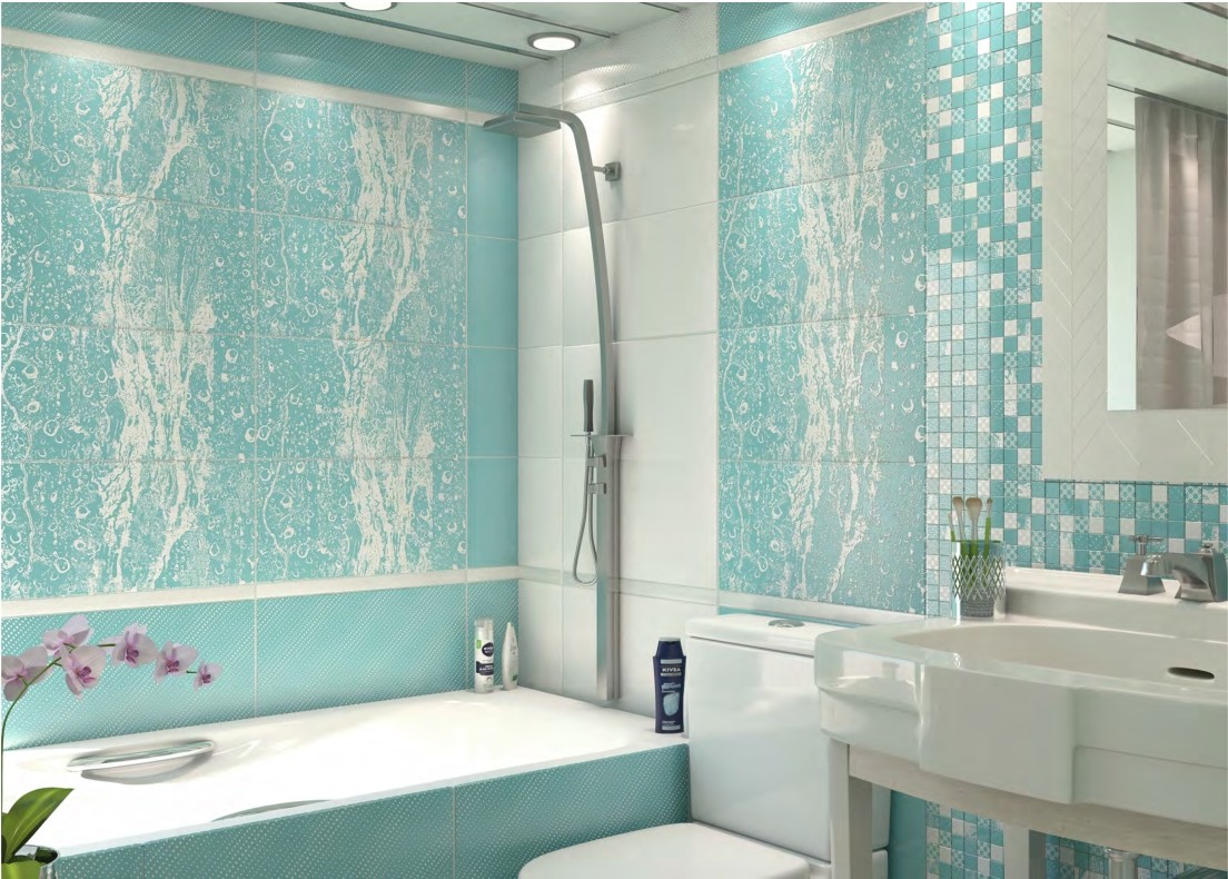 AltaCera Rainfall Luster Aquamarine FT3LST16 плитка напольная 42x42 см
