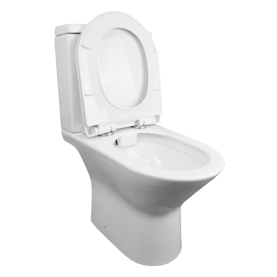 Azario Fretta унитаз напольный с сиденьем микролифт AZ-1223B