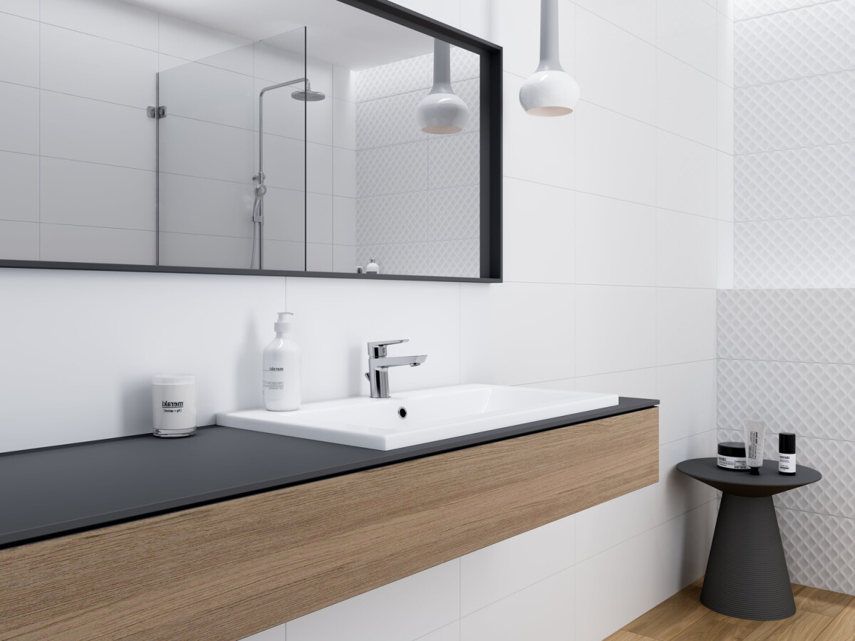 Плитка Cersanit Deco белый 29,8x59,8 DEL051