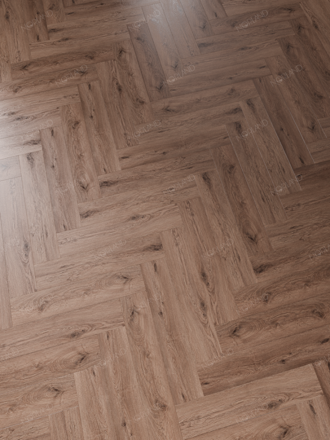 Alpine Floor Norland Lagom Parquet LVT Кварцвиниловая плитка Sterk 1034-9 590 x 118 x 2 mm