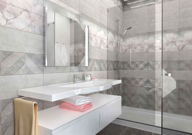 Уралкерамика Блисс 49х50 см декор-панно 2 настенный из 2 шт 