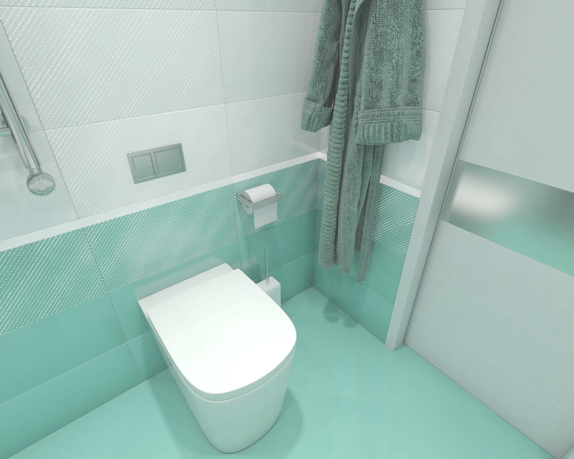 AltaCera Rainfall Confetti Aquamarine DW9CFT16 декор 25x50 см