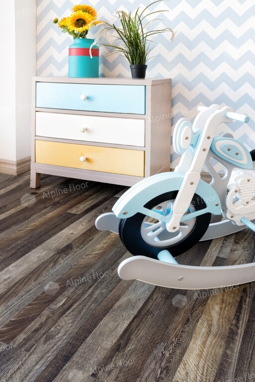 Alpine Floor Easy Line Кварцвиниловая плитка LVT Орех Состаренный ECO 3-11 PB 1219.2 х 184.15 х 3 mm