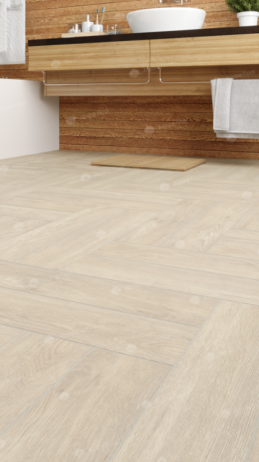 Alpine Floor Parquet Light SPC ламинат Дуб Адара ECO 13-14AB 600 х 125 х 4мм