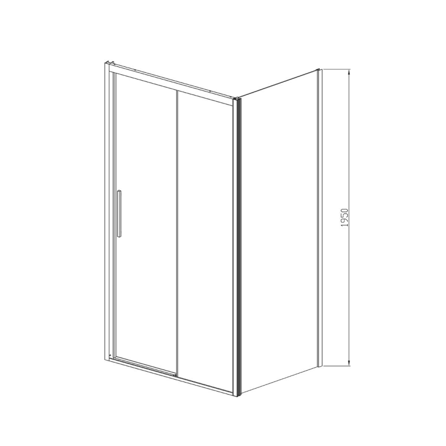 Vincea Soft душевой уголок 120х90 см вороненая сталь VSR-3SO9012CLGM