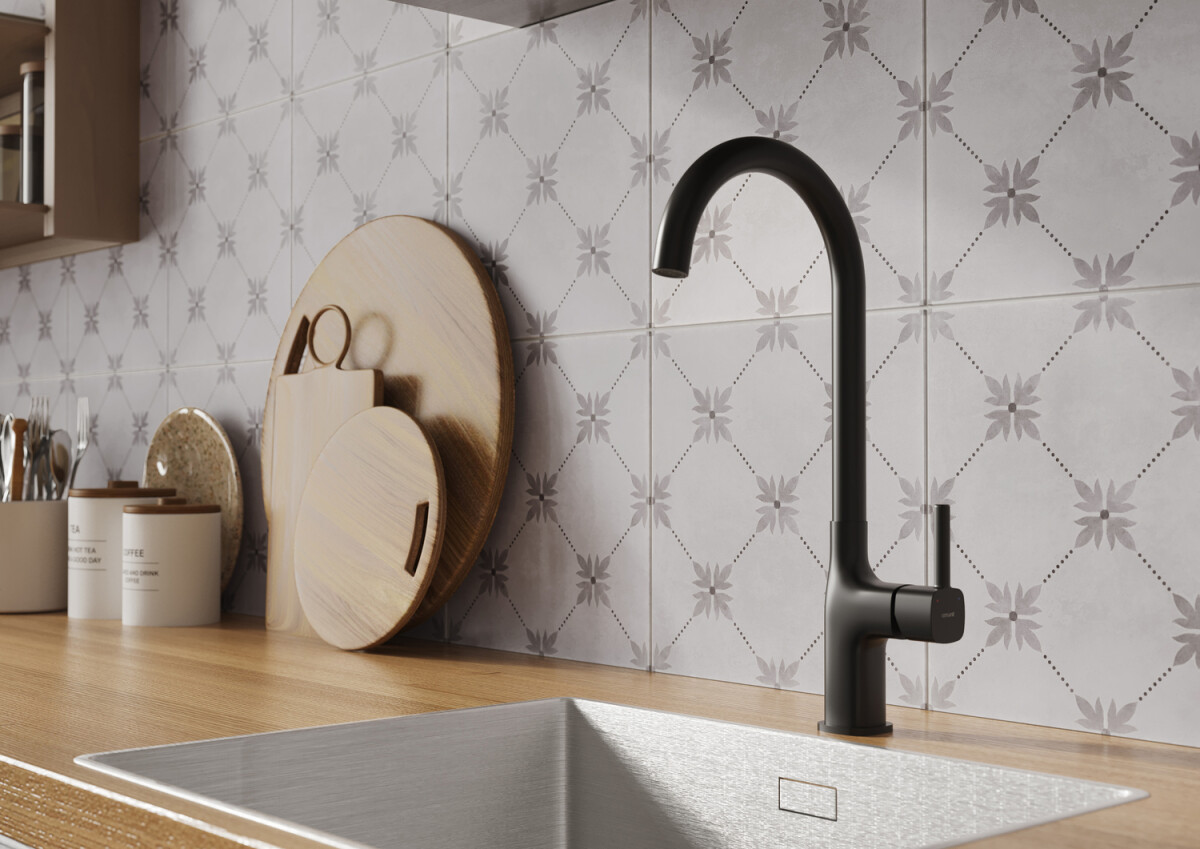 Керамогранит Cersanit Motley мелкий узор светло-серый 29,8x29,8 A17924