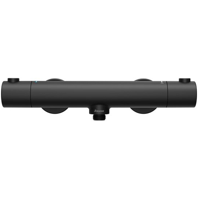 Ravak Puri PU 033.20/150 Термостат для душа черный матовый X070188