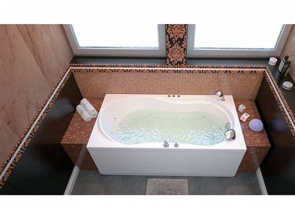 Aquanet Corsica 150*75 ванна акриловая прямоугольная