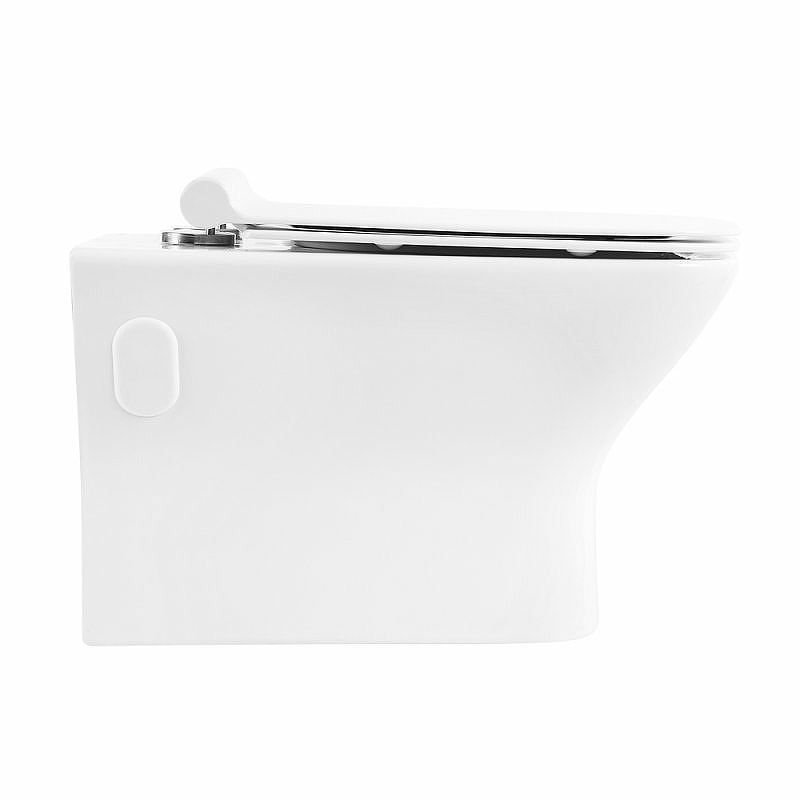 BelBagno Romano унитаз подвесной безободковый BB248CHR-SM