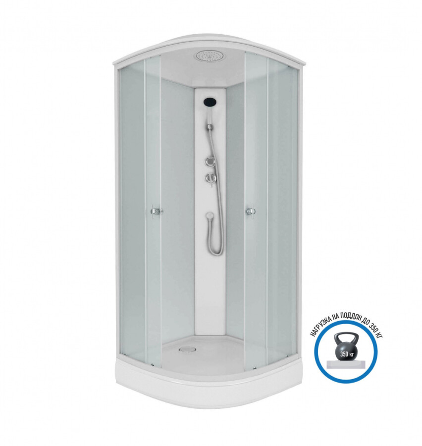 Душевая кабина Niagara Promo P100/13/MT (100х100х215) 3 места