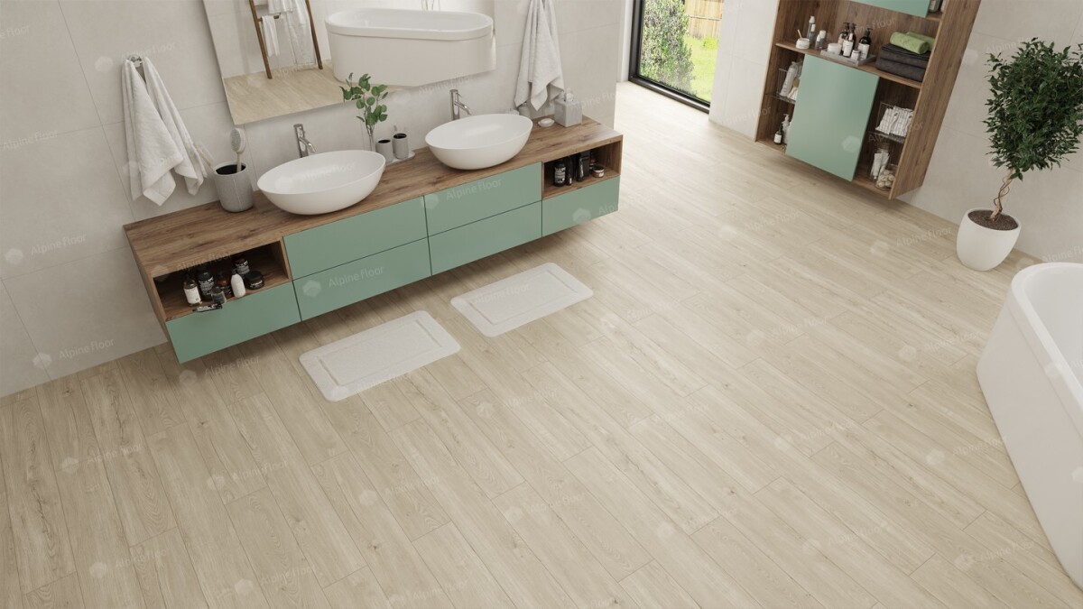 Alpine Floor Sequoia Кварцвиниловая плитка LVT Секвойя Серая ECO 6-5 1219.2 х 184.15 х 3.2 mm