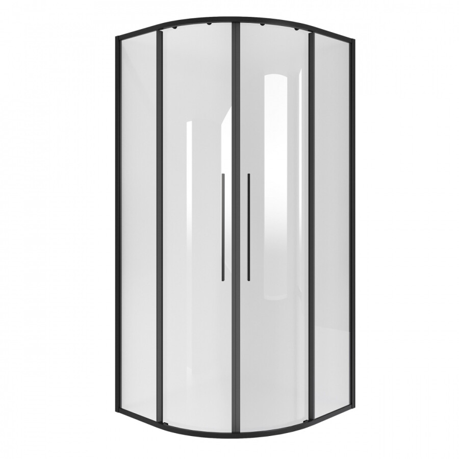 Душевой угол 100x100 Niagara Nova NG 6827-34BLACK