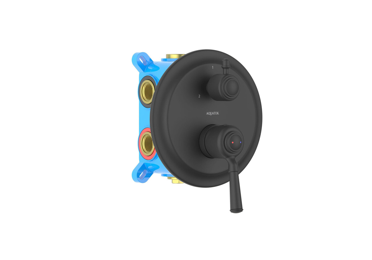 Aquatek Классик Смеситель для ванны 3 режима AQ1547MB