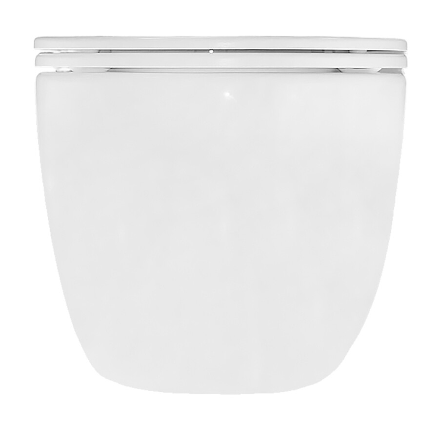 Унитаз подвесной Azario TERSO 495x360x370 безободковый, слив "Скрытое Торнадо" с быстросъемным сиденьем "Микролифт" AZ-092E-UQ3