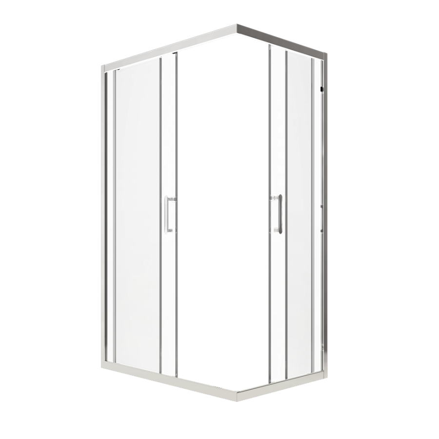 Triton pro Душевая Ширма Фикс-Хром 100х80 Щ0000081491