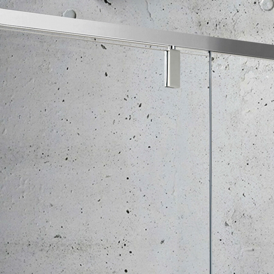 Vincea Slim душевой уголок VPR-2SL9012CLB-L 120х90 черный, стекло прозрачное