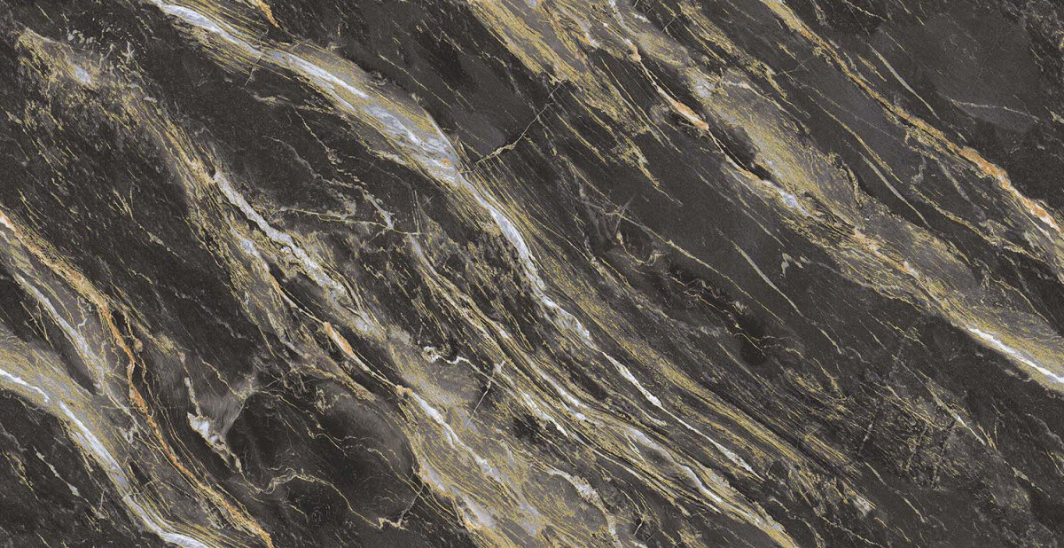 Керамогранит Azario Materia Gold 60x120 Carving H18004009G