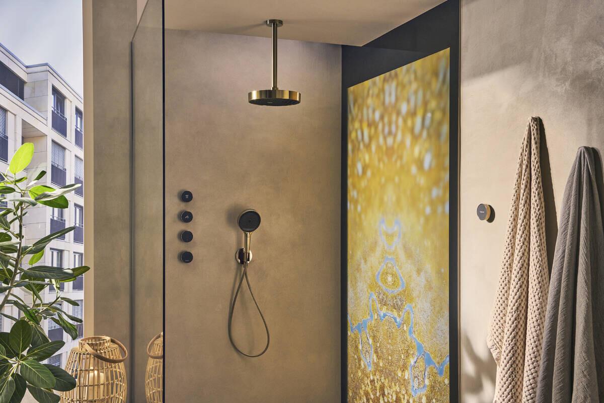 Hansgrohe Rainfinity Ручной душ 130 3jet бронза 26864140