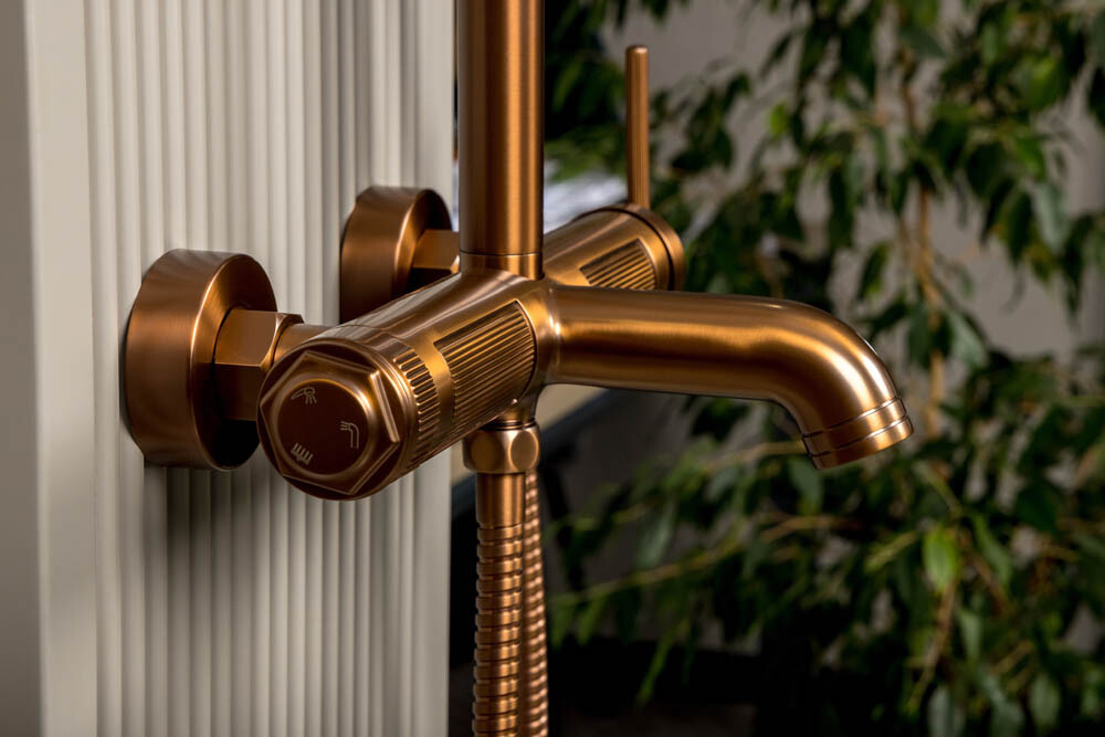 Душевая система Boheme Eterna Brushed Bronze 178-BRB