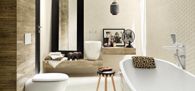 Tubadzin Terrane Brown 90x22 см плитка напольная полированная коричневая