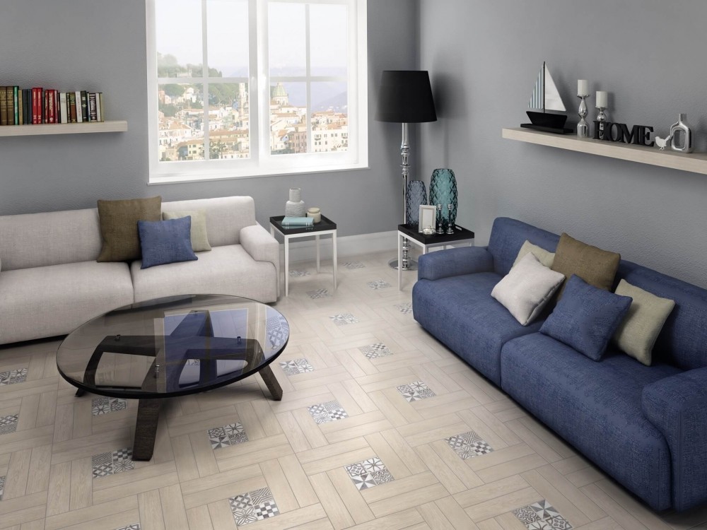 Kerama Marazzi Амальфи 30х40 см плитка напольная из 12шт черная 1291H