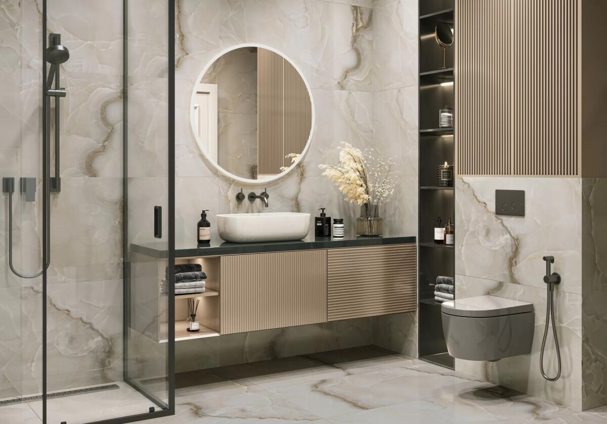 Керамогранит 60120LNA11P LCM Linari Beige Полированный 600 x 1200 x 7 мм.