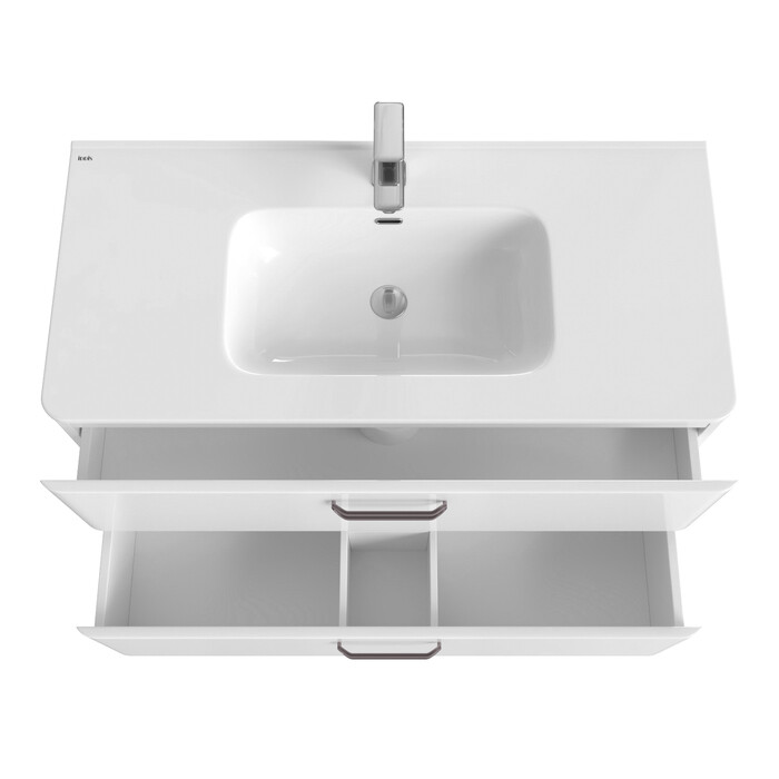 Iddis Brick 100 тумба с раковиной BRI10W1i95K подвесная