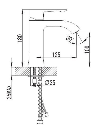 Imprese Vyskov 40340 смеситель для биде