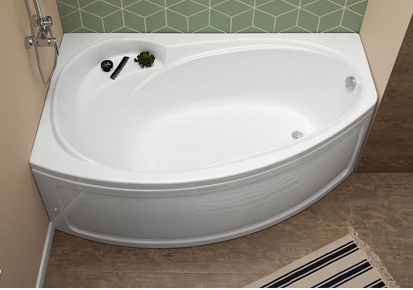 Aquanet Jersey 170*90 ванна акриловая правая с каркасом 00205329