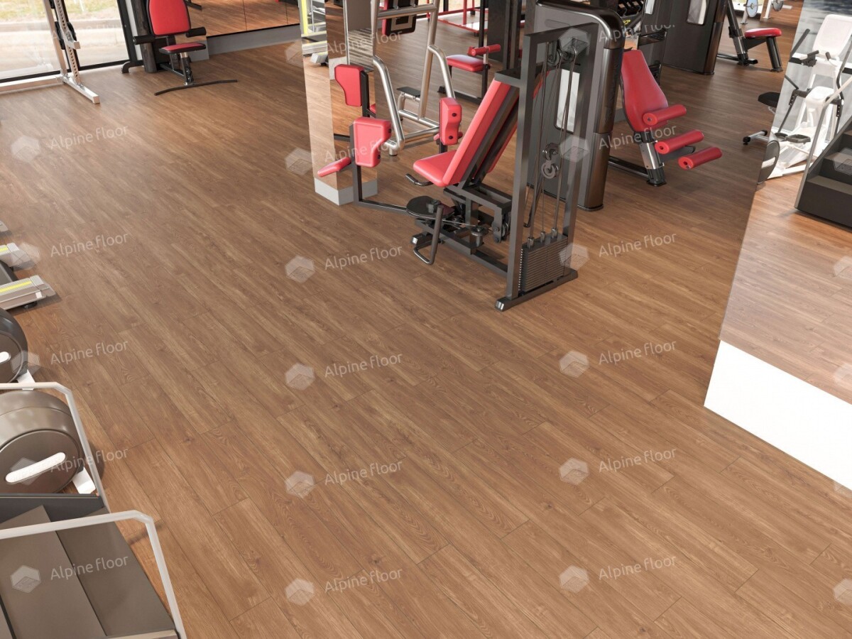 Alpine Floor Sequoia Кварцвиниловая плитка LVT Секвойя Темная ECO 6-12 1219.2 х 184.15 х 3.2 mm