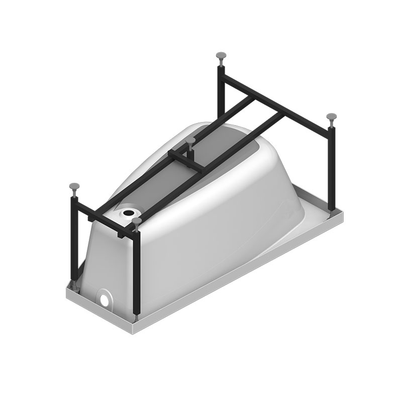 Vannesa Мэги 140 80 см ванна акриловая асимметричная