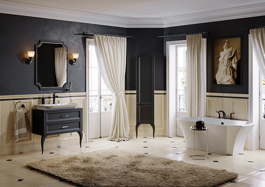 Зеркальное полотно Aqwella LaDonna 72*95 LAD0207BLK