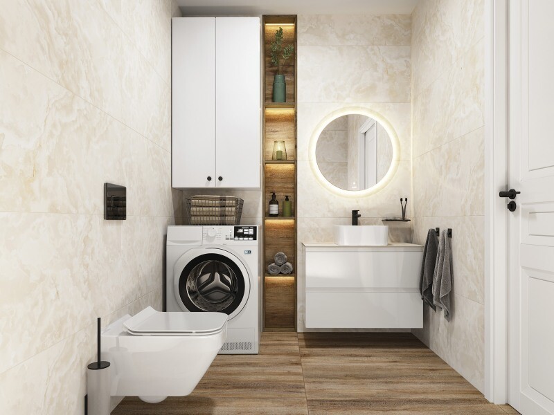 Cersanit Aura керамогранит бежевый 45х90 A16661