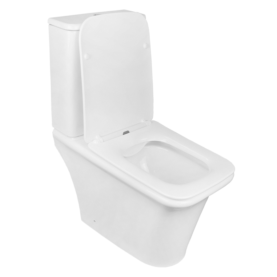 Azario AVERO унитаз напольный безободковый с сиденьем и механизмом Geberit AZ-3121-G