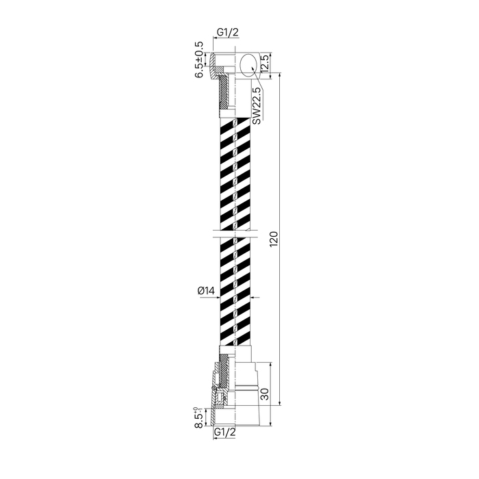 Iddis Optima Home душевой шланг OPH12SLi19