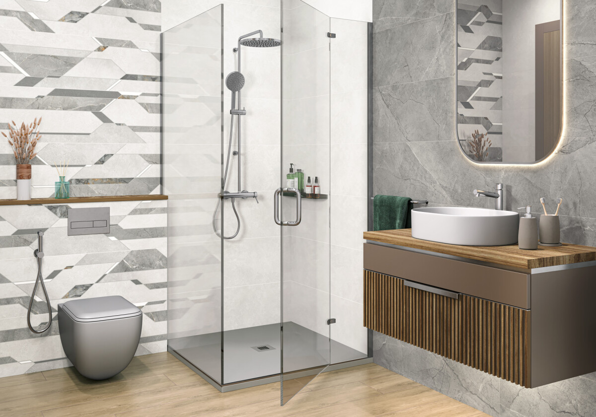 Alma Ceramica Антурин / Anturin Керамическая плитка настенная 300 x 900 x 8.5 TWU3090ATU17R
