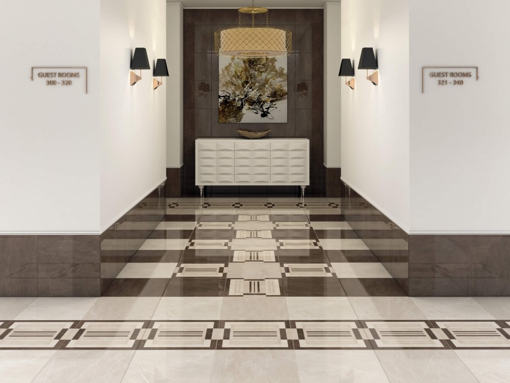 Kerama Marazzi Вомеро SG453002R керамогранит напольный коричневый