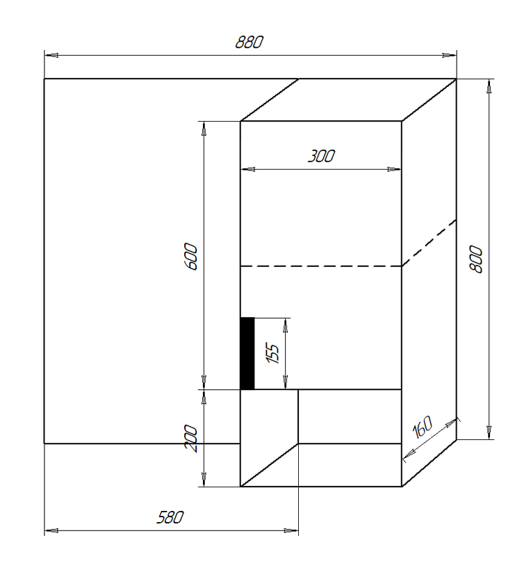 Azario Gris зеркальный шкаф 90 CS00080416