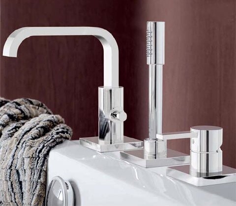 Grohe Allure 19316000 смеситель на борт ванны хром