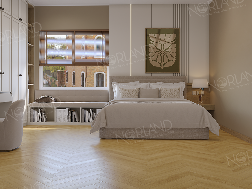 Ламинат Alpine Floor Norland Herringbone Elegant Strong LF304-06 Дуб Лузон 600х100х12 mm