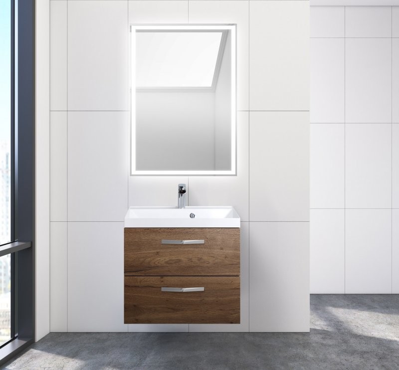 BelBagno AURORA-600-2C-SO-RT тумба с раковиной подвесная