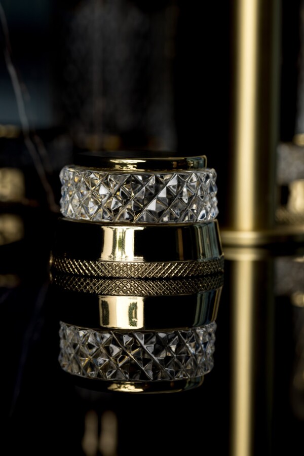 Смеситель для раковины Boheme Aura Gold на 3 отв. 152-G-A