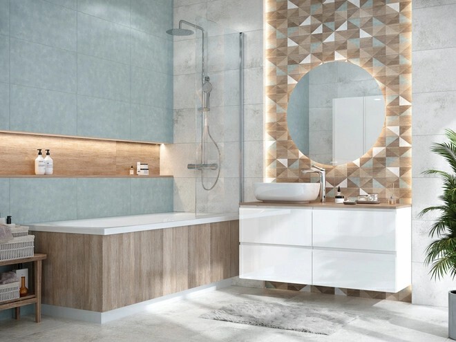 Керамогранит Cersanit Frosty светло-серый 42x42 A17577