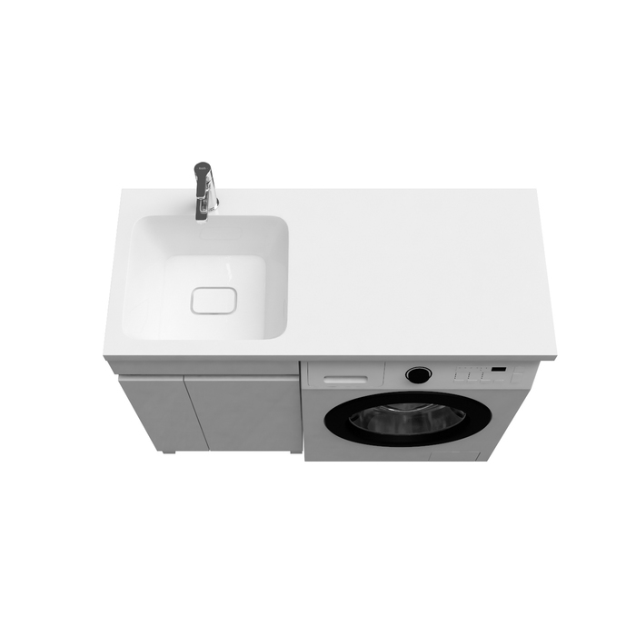 Iddis Optima Home тумба 110 см с раковиной левая для стиральной машины OPH11LDi95K