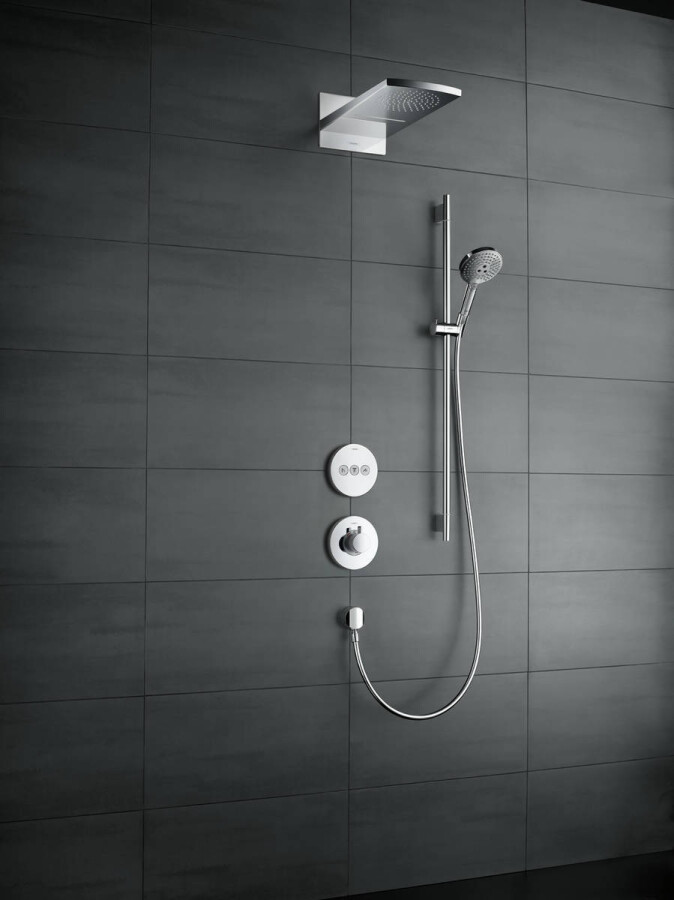 Hansgrohe ShowerSelect S HighFlow Термостат с клапаном для ручного душа хром 15742000